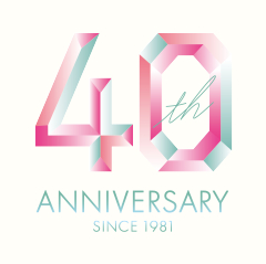 40th ANNIVERSARY ロゴ