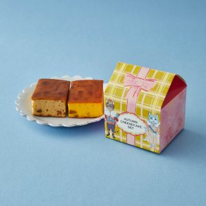 秋のチーズケーキセット