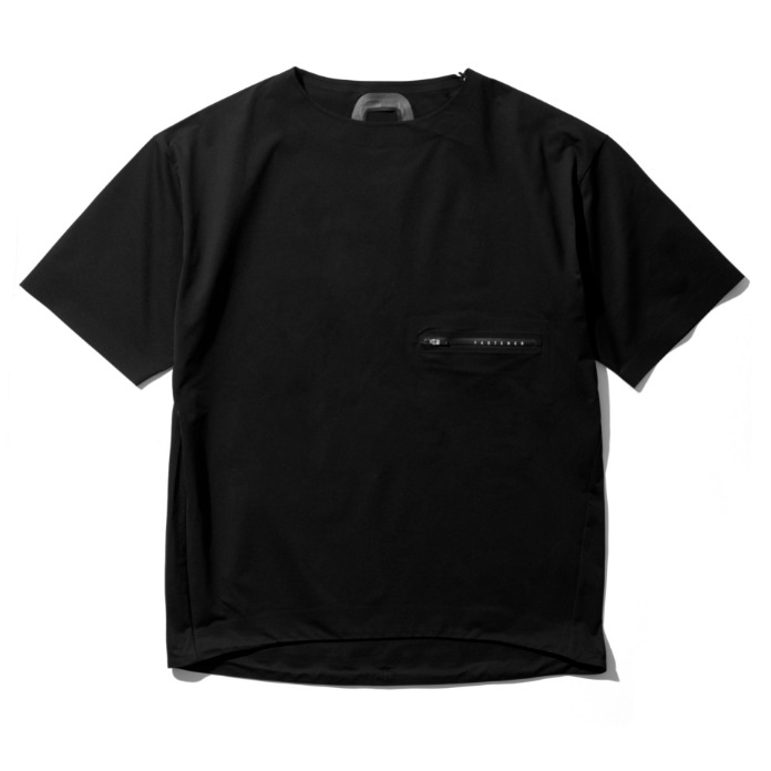 商品画像（REON POCKET Boat Neck Tee ブラック）