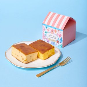 夏のチーズケーキセット