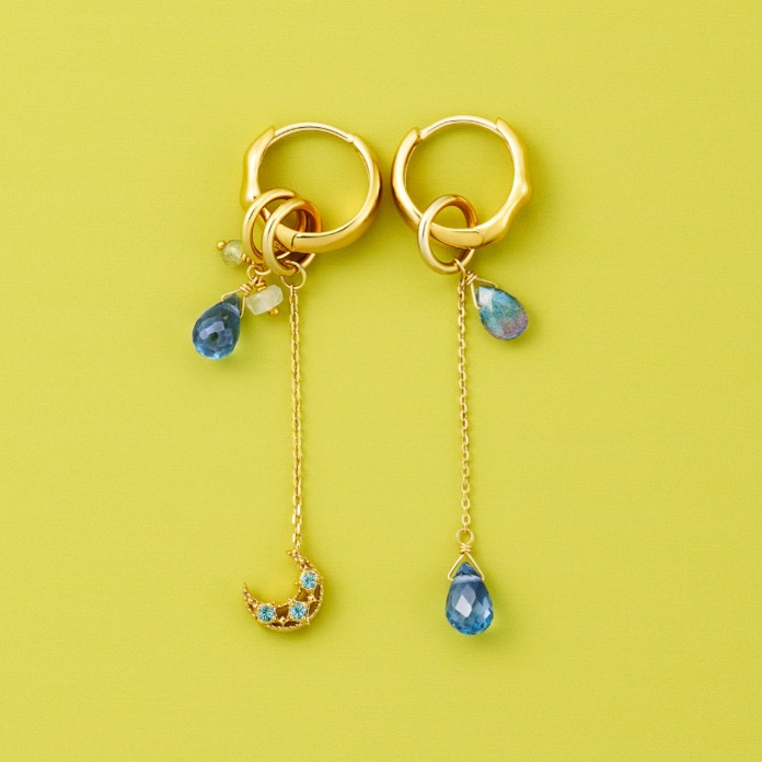 TOY CHARM pierced earrings coordinate.03