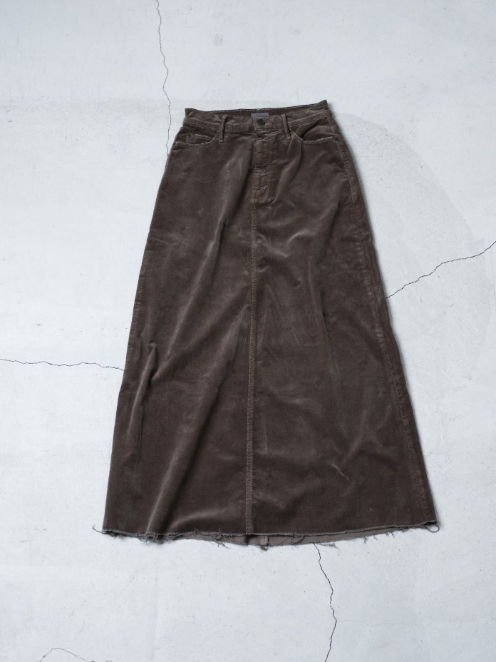 商品画像（THE CIRCLE MAXI FRAY SKIRT）