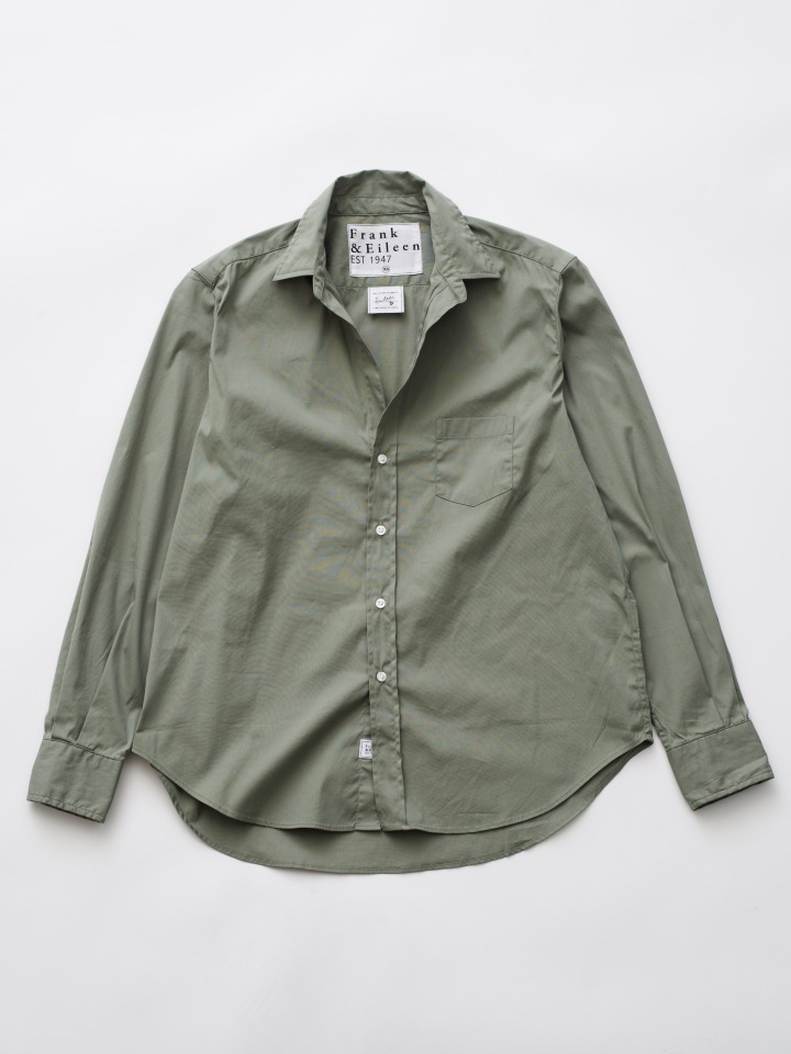 日本限定ポプリンシャツKhaki