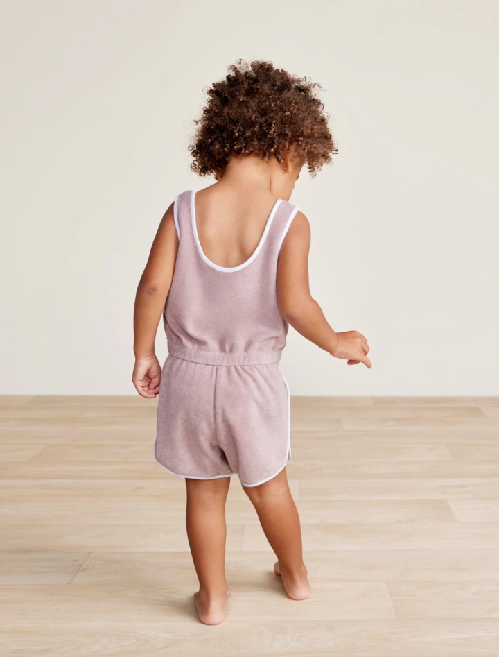 Toddler CozyTerry™ Romper / PINK