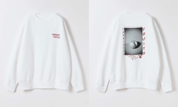 Forbidden fruits　スウェットプルオーバー