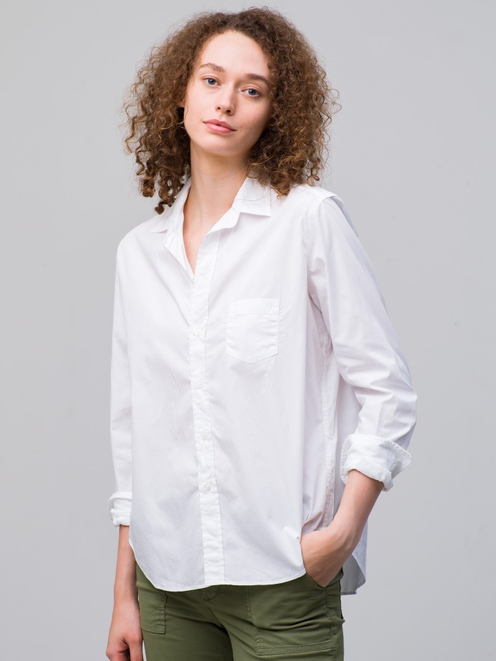 Classic poplin shirt（先行発売）for Women / White