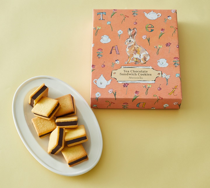 ティーチョコサンドクッキー