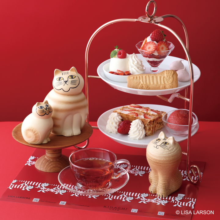 苺のAfternoon Tea Fika! Set ～リサ・ラーソン スペシャル～