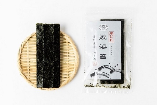 アコメヤオリジナル 早どれ焼海苔 三切