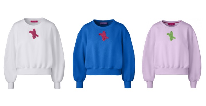 Muskoka Cropped Crewneck Sweater for Paola Pivi