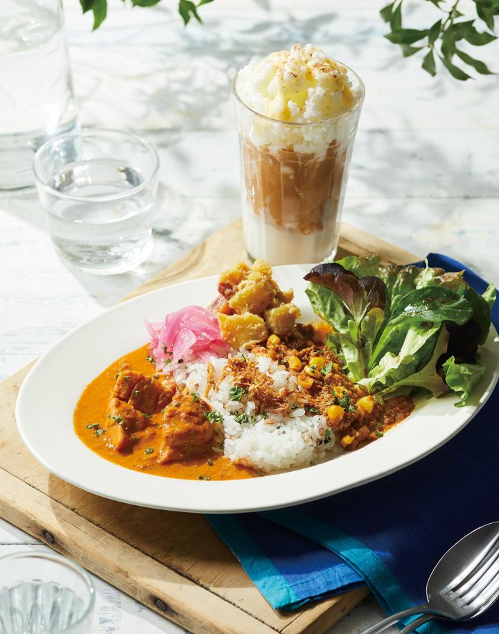 カレープレート・チャイ