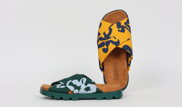 FLOWER PRINT SANDAL