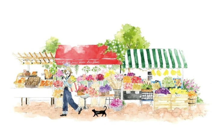 イラストレーター・土屋みよ イラスト