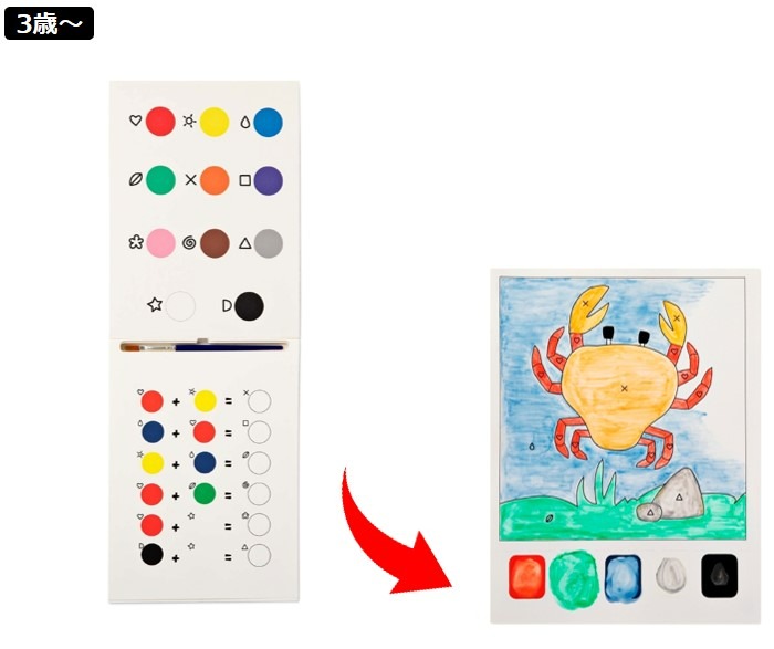 水彩塗り絵