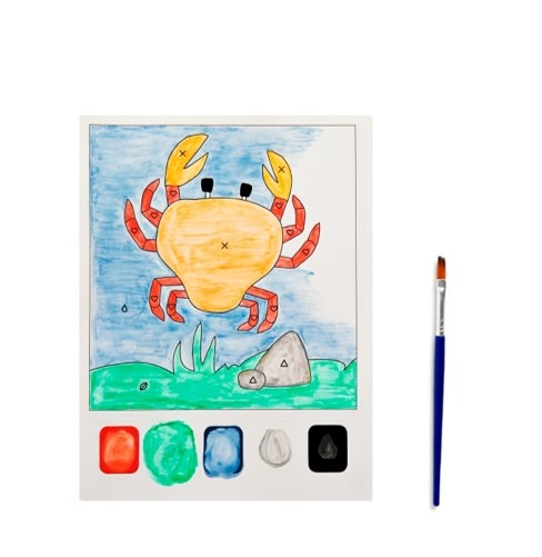 色を学ぼう！水彩塗り絵