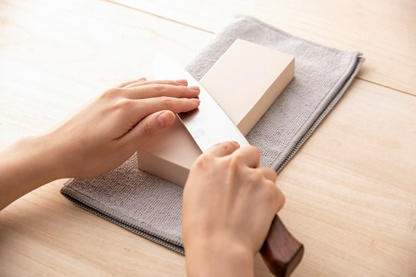 包丁のお手入れ