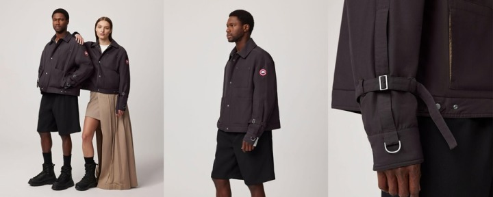 Padded Trucker Strap Jacket