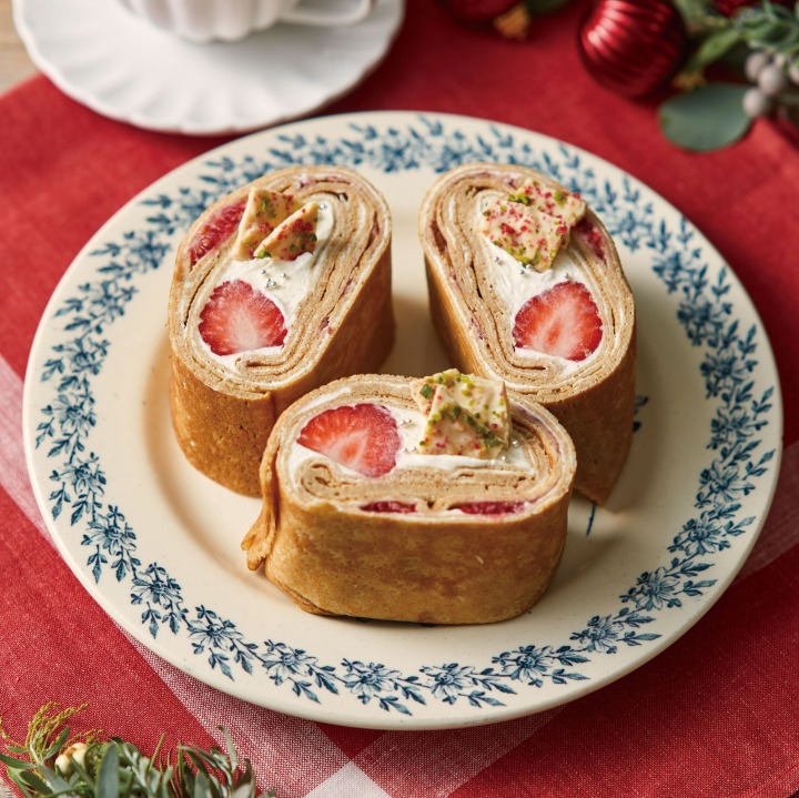 クリームクレープロール ベリークリスマス