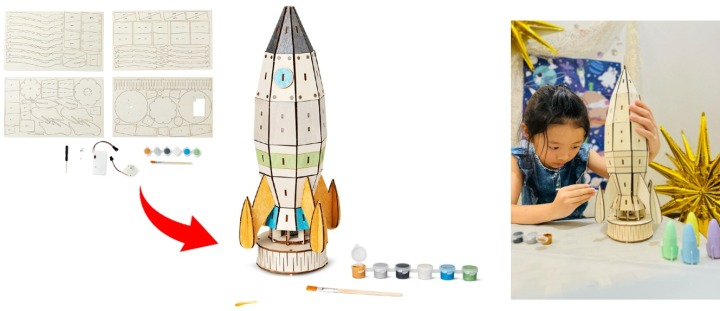 DIYペイント宇宙船