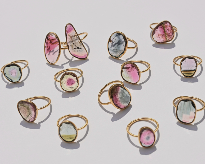 One-of-a-Kind Color Stone Ring