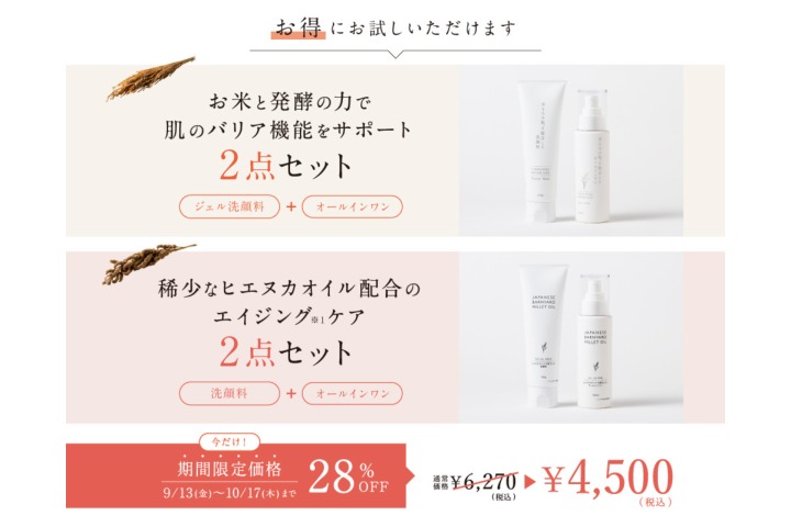 期間限定セット