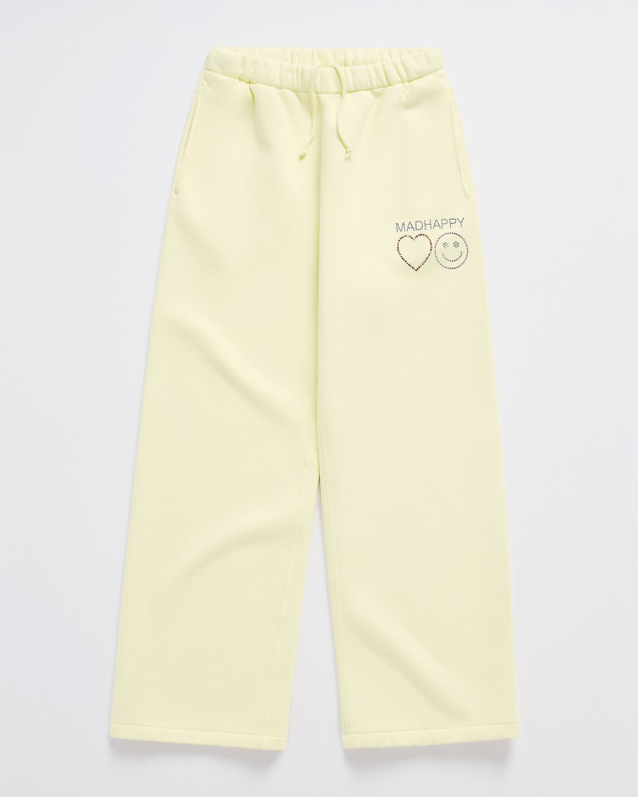Dazzle Fleece Straight Sweatpant / Color: Lemon