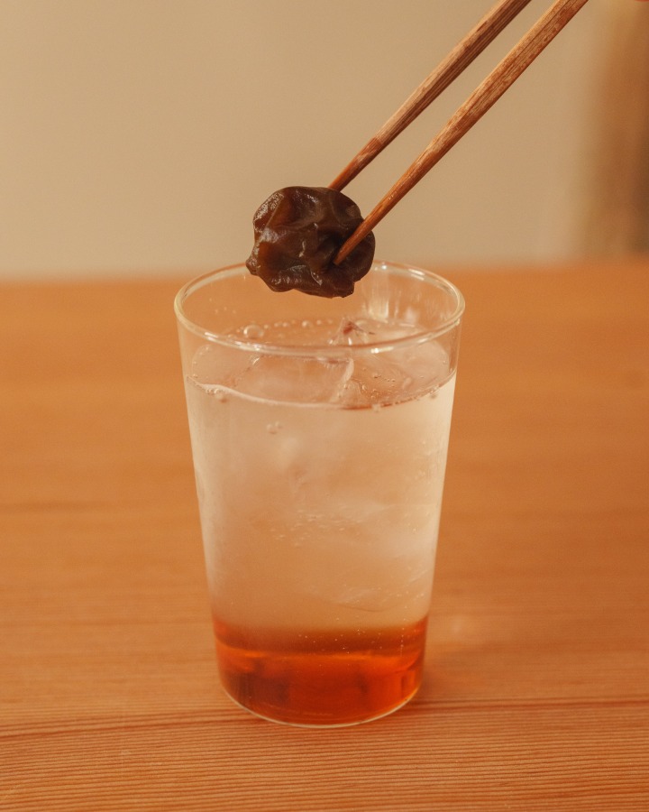 梅ソーダ