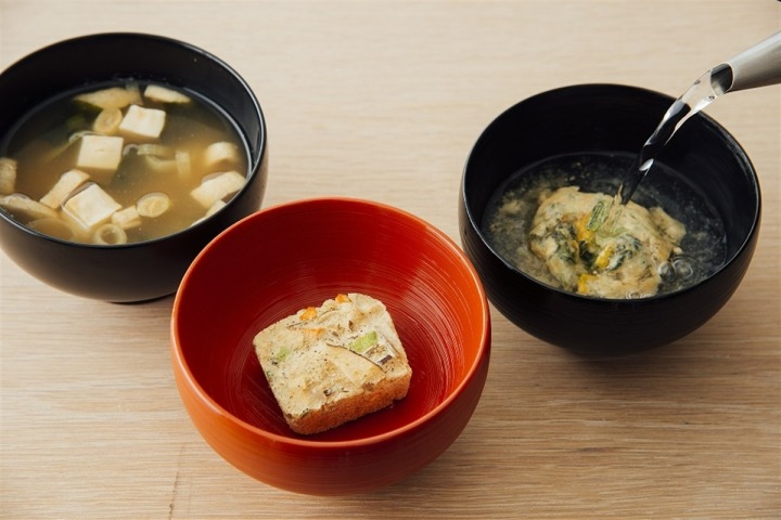 フリーズドライの味噌汁