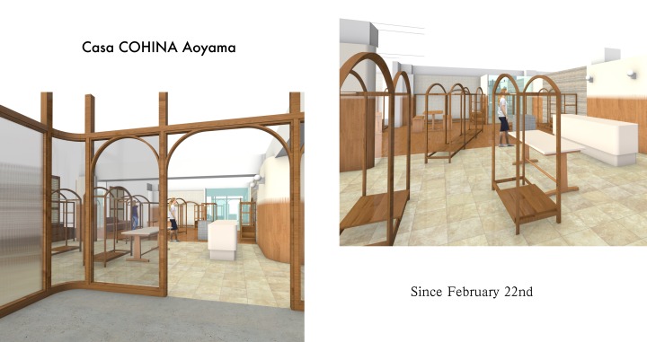 Casa COHINA Aoyama launch exhibition