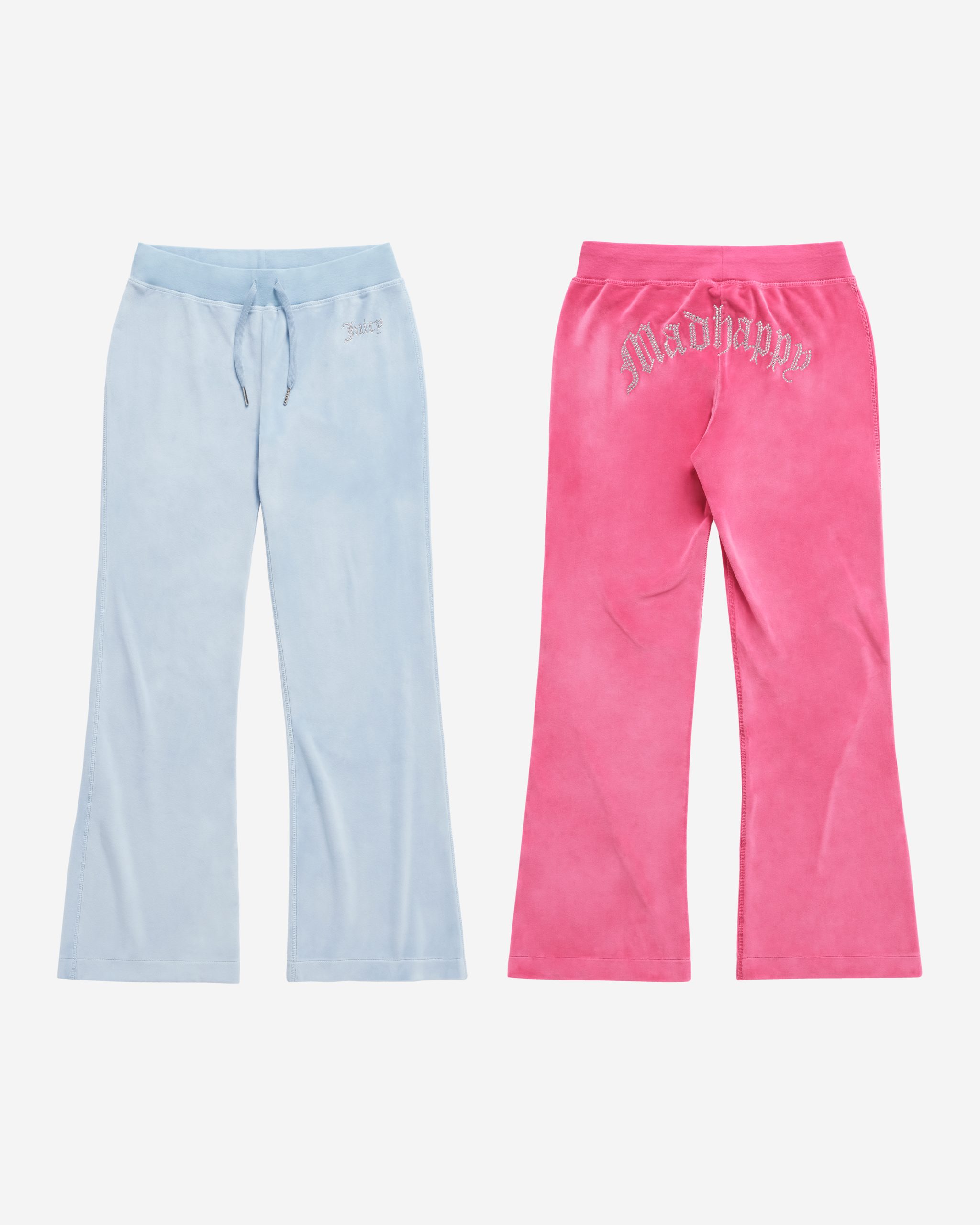 Madhappy Bling Velour Track Pant / Daylight, Hot Pink / Price: \26,400(tax in)