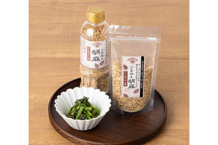 人気のごはんのお供「ごま和え胡麻シリーズ」
