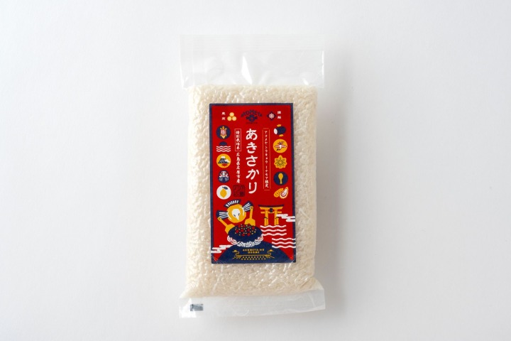 ミナモア広島限定オリジナルラベルのお米！広島県産あきさかり