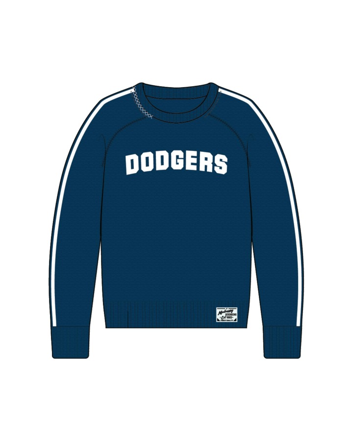 Dodgers Knit Crewneck / Color: Ash