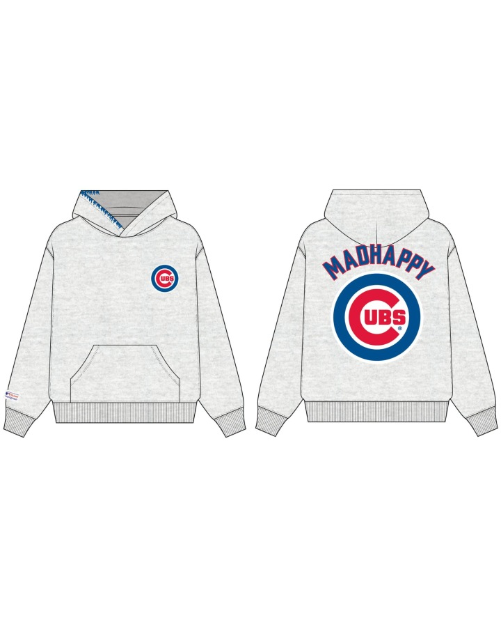 Cubs Fleece Hoodie / Color: Ash