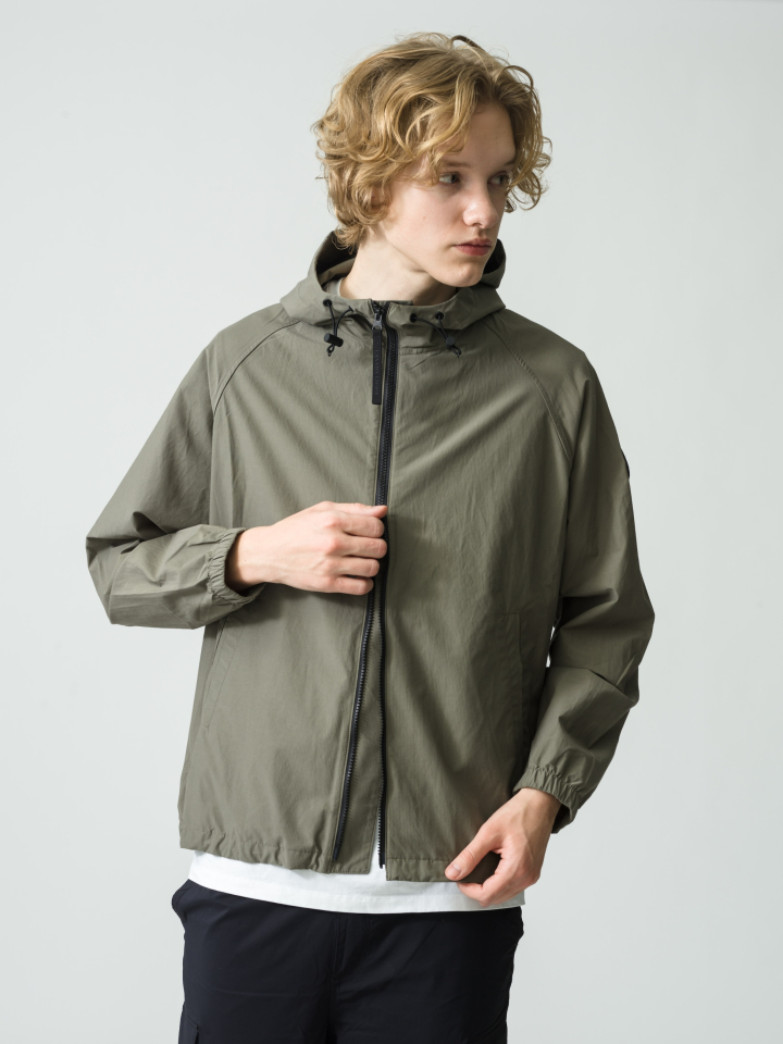 メンズ着用：Haynes Full Zip Hoody Black Labe