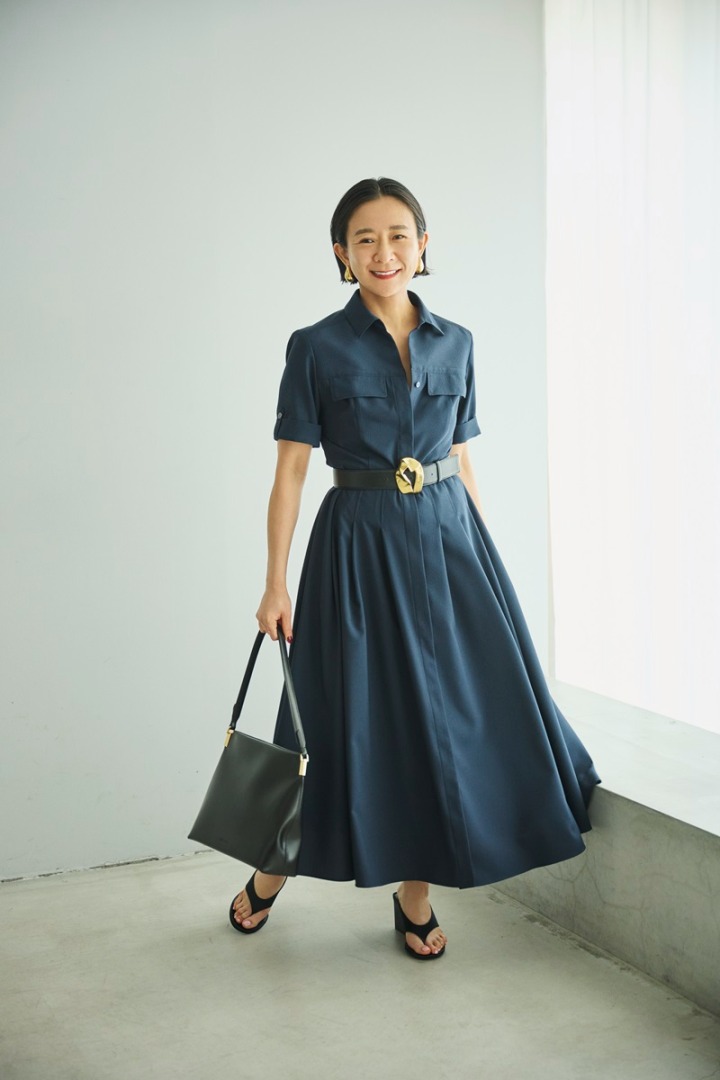 スタイリスト佐藤佳菜子さん、エディター東原妙子さんが着る