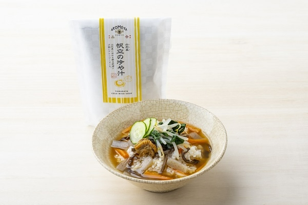 山形風　帆立の冷や汁