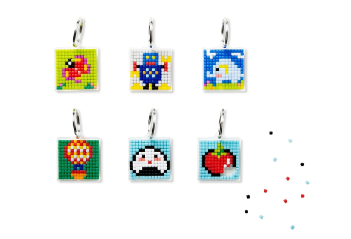 DIYキーリング 8pcs
