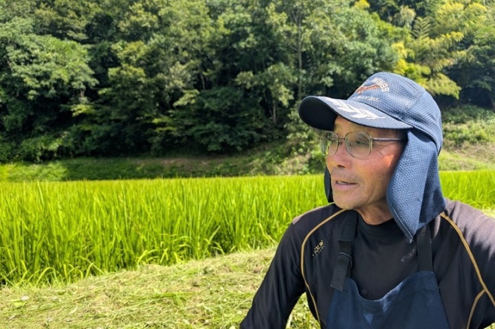 ⻑⾕営農組合 和⽥幹雄さん
