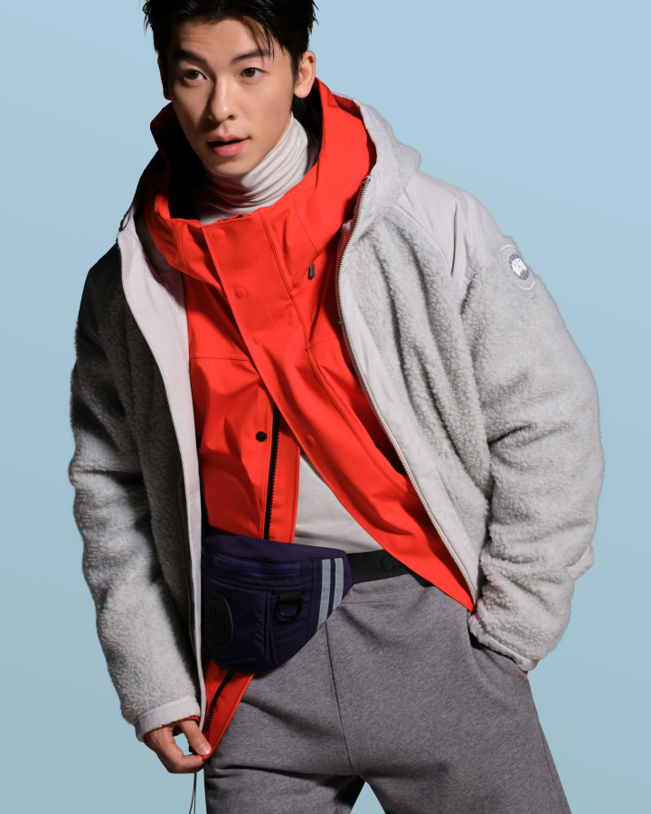 Alberni Reversible Fleece Bomber / Rupert Rain Jacket / Huron Shorts
