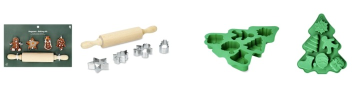 ベーキングキット / シリコン型(クリスマスツリー)