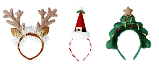 カチューシャ(トナカイ/サンタ/ツリー)