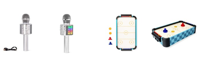 カラオケマイク / エアホッケー