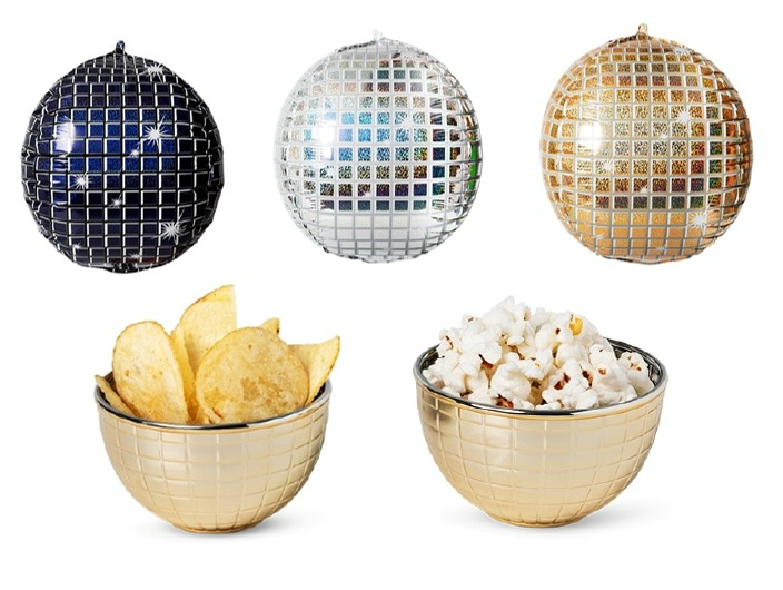 アルミバルーン、ディスコボール型ボウル