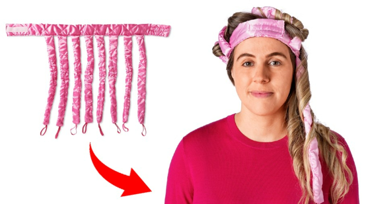 カールが作れるヘアバンド