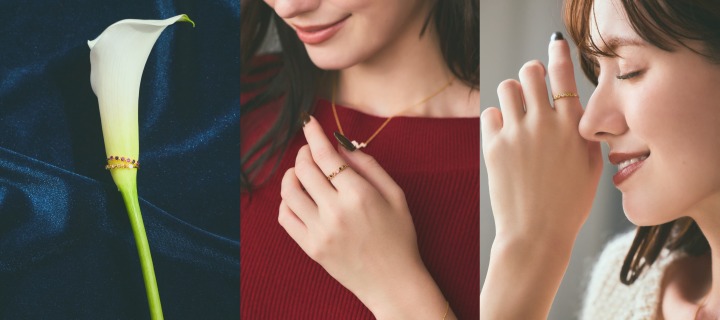 ドットハーフエタニティリング