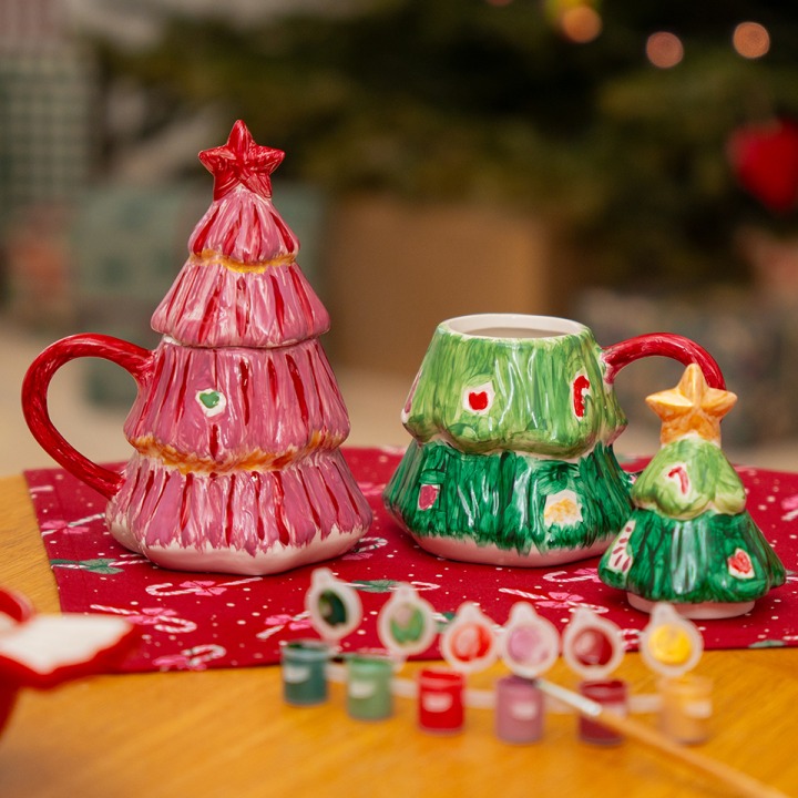 DIYペイントマグ（クリスマスツリー）