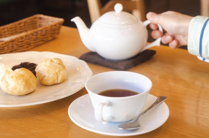 オリジナルスコーン、ティーセット