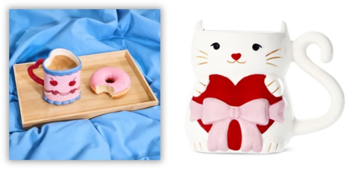 猫の形のマグカップ
