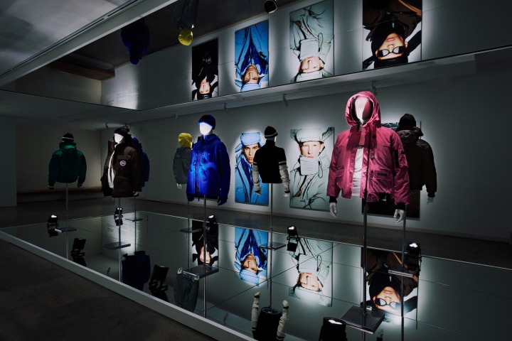 1F|「SNOW GOOSE BY CANADA GOOSE」コレクション エキシビション